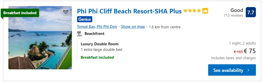 Phi Phi Cliff Beach Resort-SHA Plus, Thailand