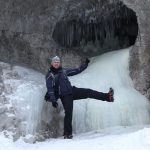 Suchá Belá gorge, winter hiking trip, Košice region, Slovakia - 11