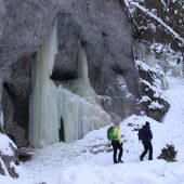 Suchá Belá gorge, winter hiking trip, Košice region, Slovakia - 20