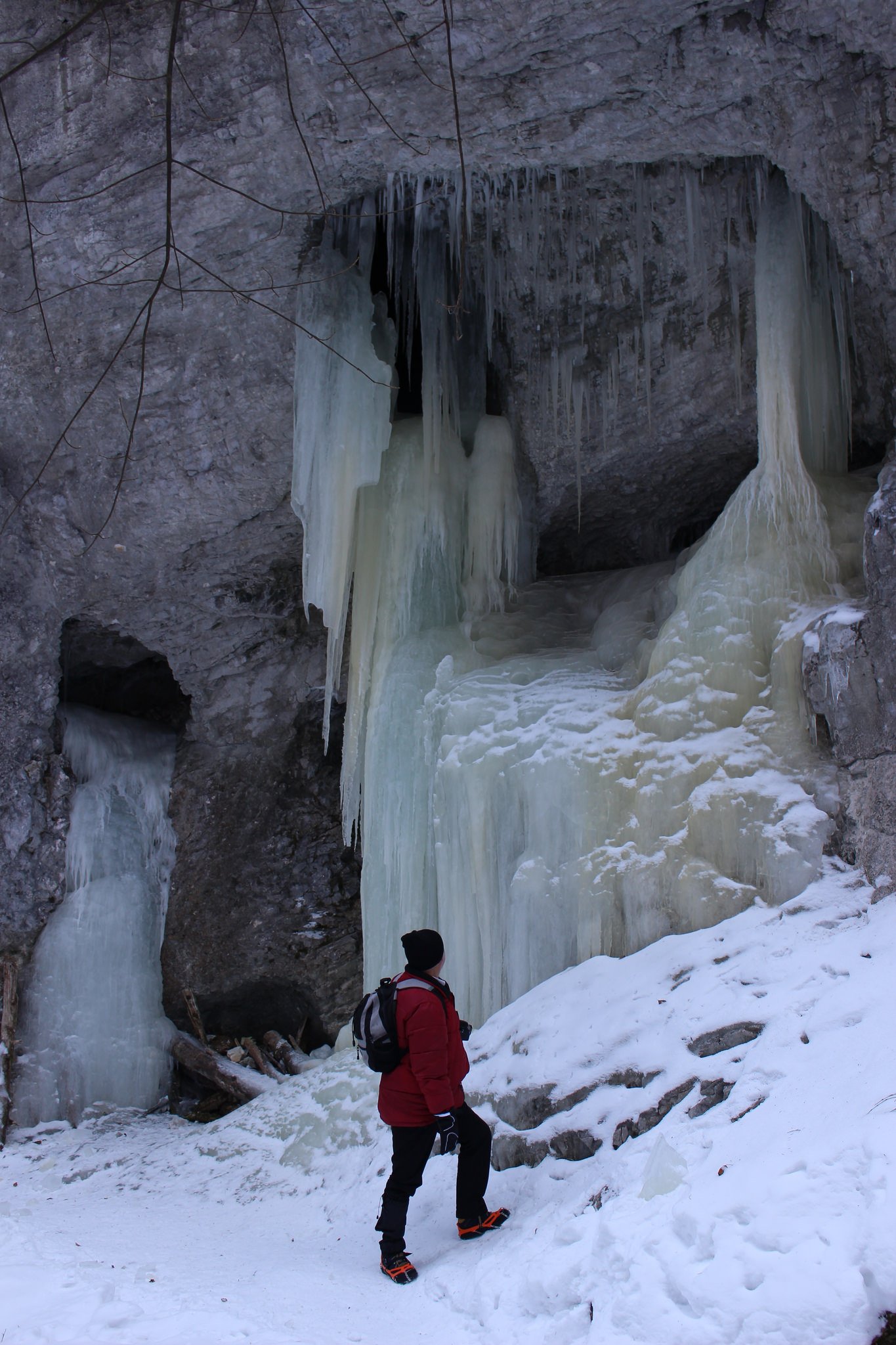 Suchá Belá gorge, winter hiking trip, Košice region, Slovakia – 22