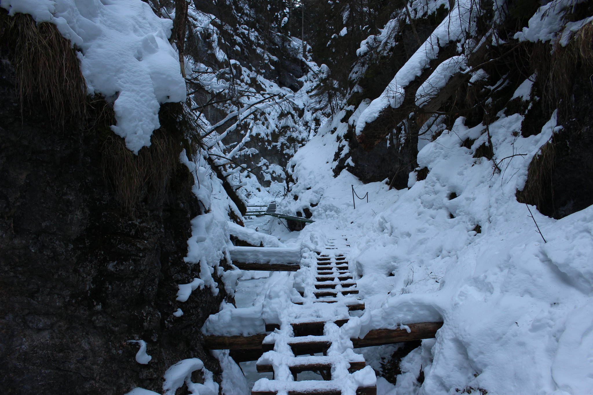 Suchá Belá gorge, winter hiking trip, Košice region, Slovakia – 6