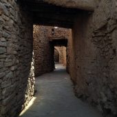 The ancient town inside Al Dar'i Quarter, Saudi Arabia