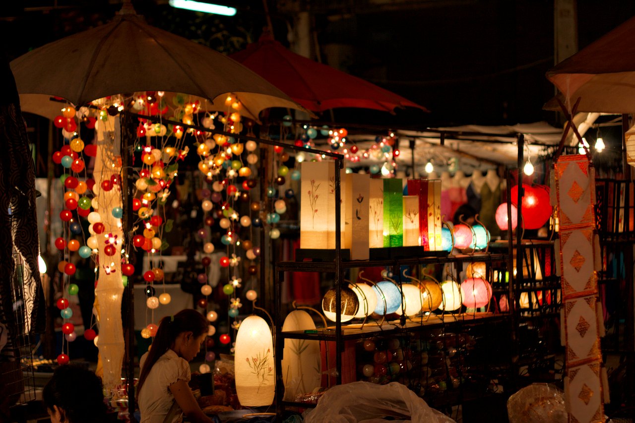 Night Bazaar, Chiang Mai, Thailand