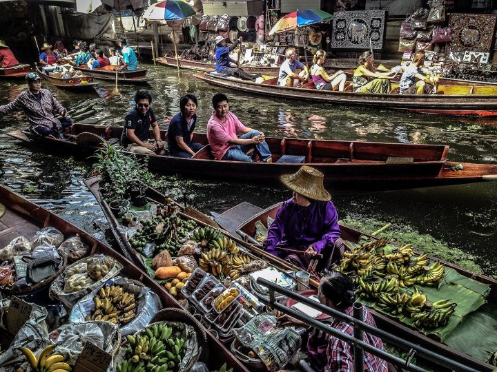 Damnoen Saduak Floating Market, Places to Visit in Thailand