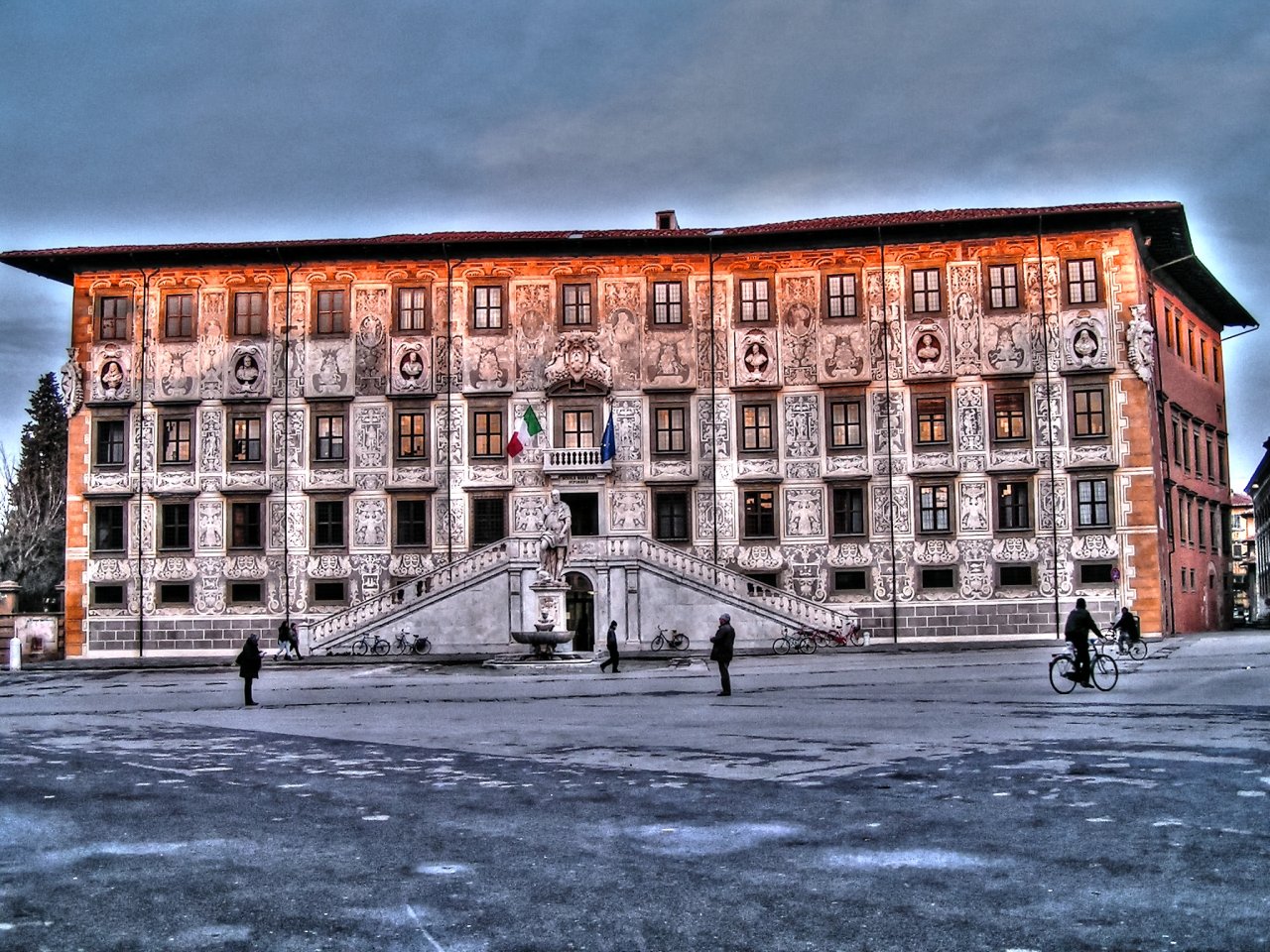 Palazzo della Carovana, Piazza dei Cavalieri, Pisa, Tuscany, Italy