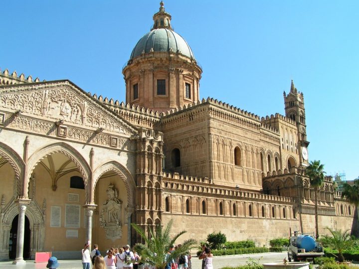 Palermo Cathedral, Sicily, Cities in Italy 