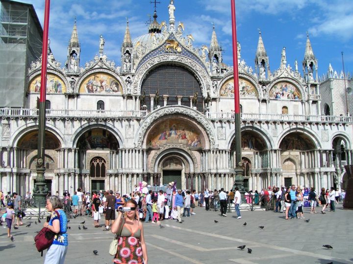 Piazza San Marco with Basilica di San Marco, Venice, Cities in Italy