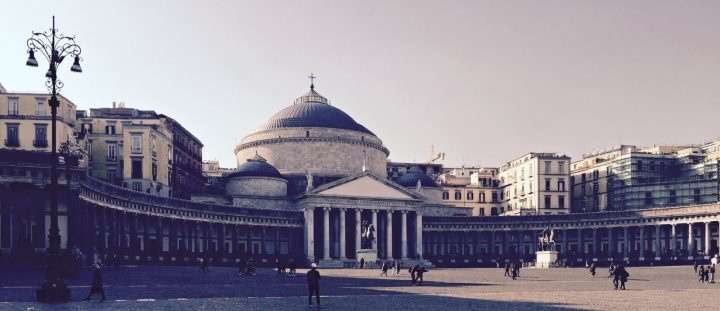Piazza del Plebiscito, Naples, Campania, Cities in Italy