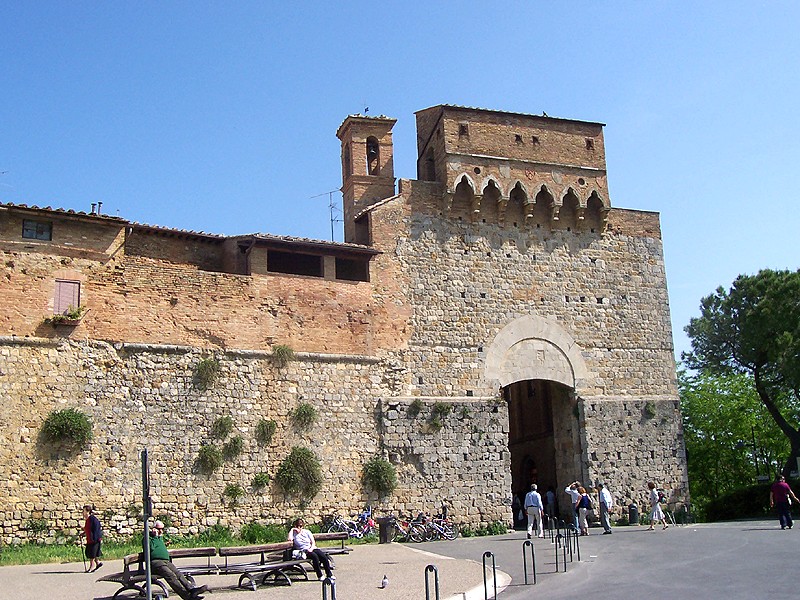 Porta San Giovanni, San Gimignano, Italy