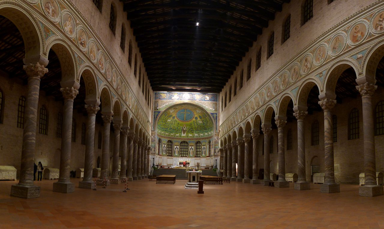 The Basilica of Sant’Apollinare in Classe in Ravenna, Italy