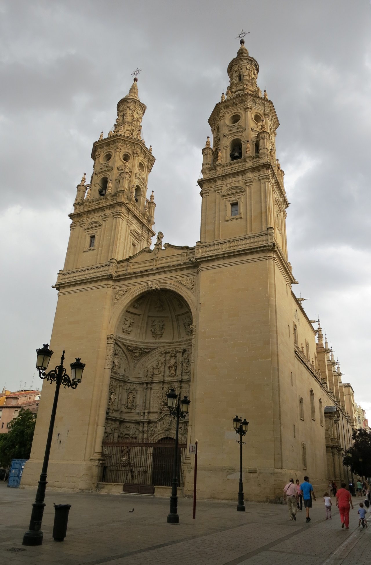 Cathedral of Santa Maria de la Redonda in Logrono, Cities in Spain