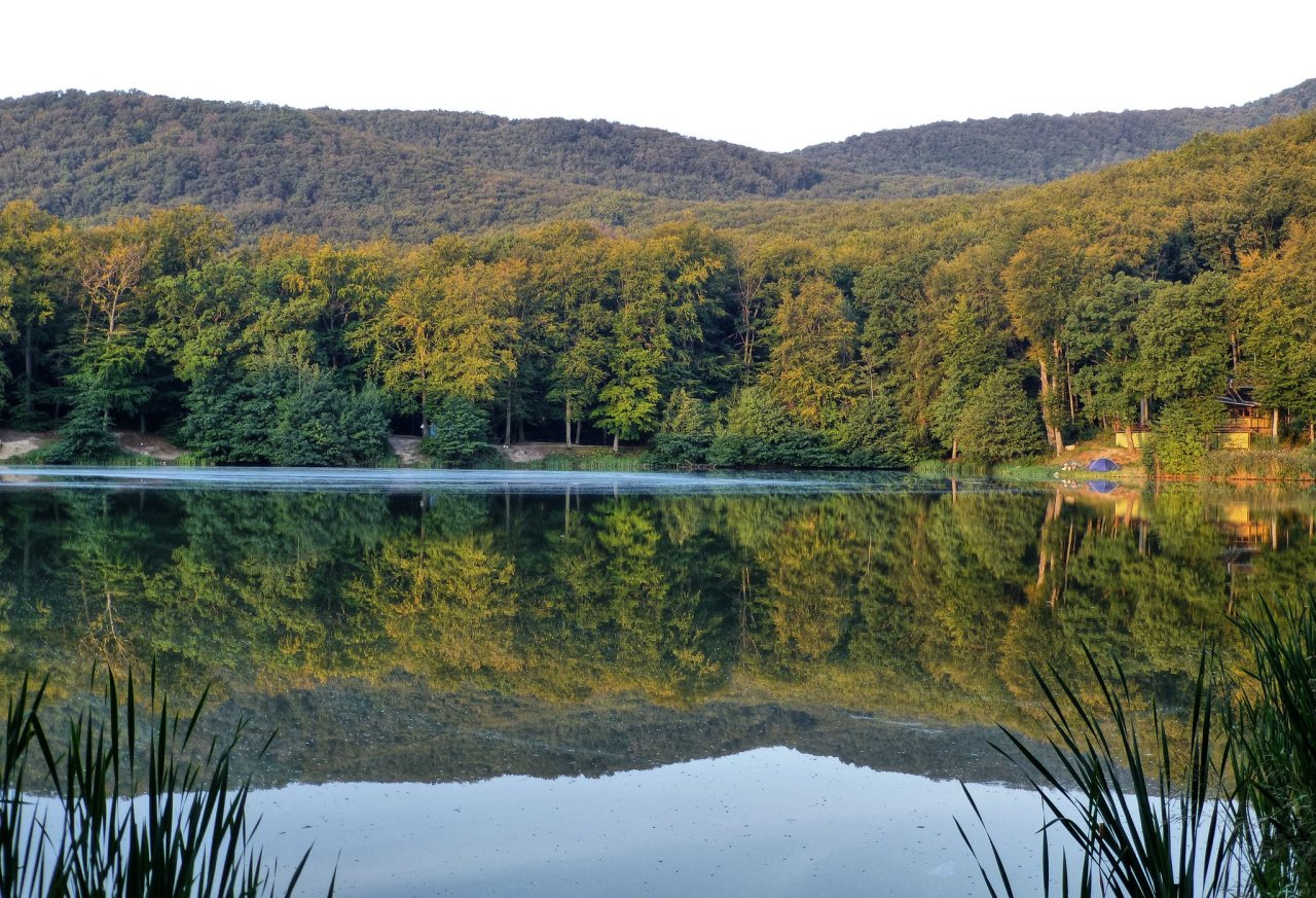 Izra lake, Kosice region, Slovakia