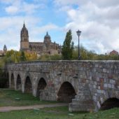 Roman bridge of Salamanca, Salamanca, Spain