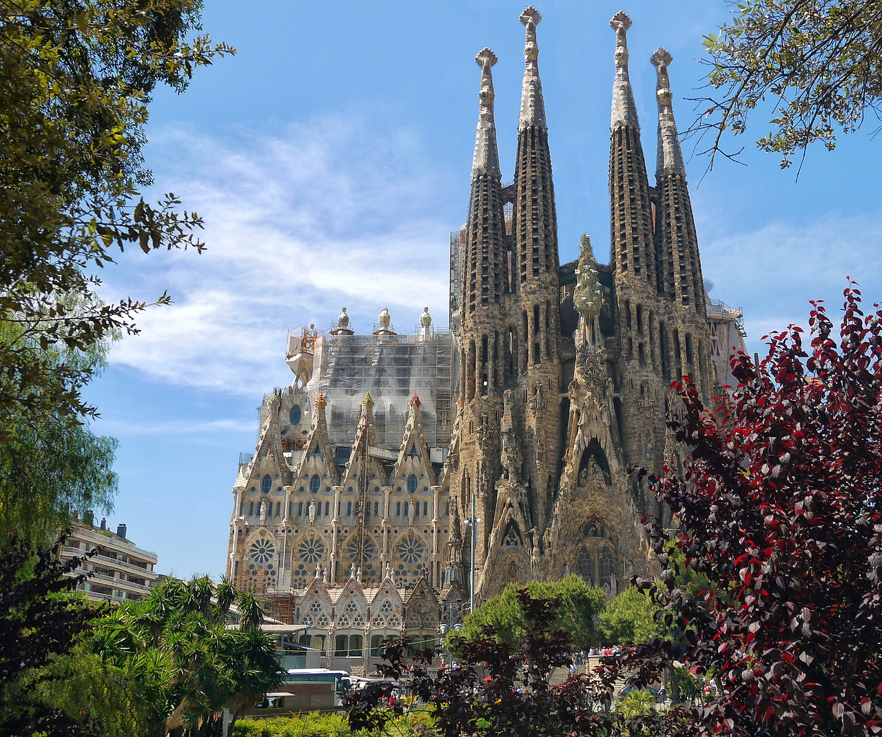 Sagrada Familia, Cities in Spain