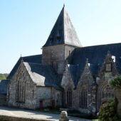 Church Notre-Dame-de-la-Tronchaye, Rochefort-en-Terre, France