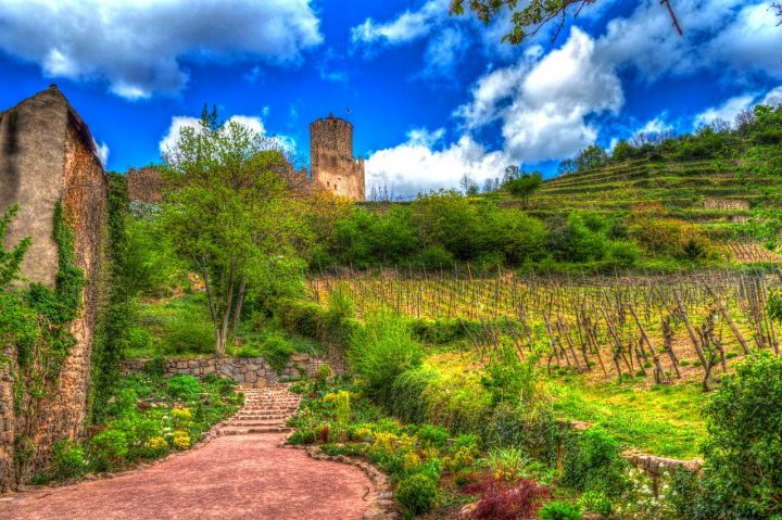 Kaysersberg castle, Cities in France