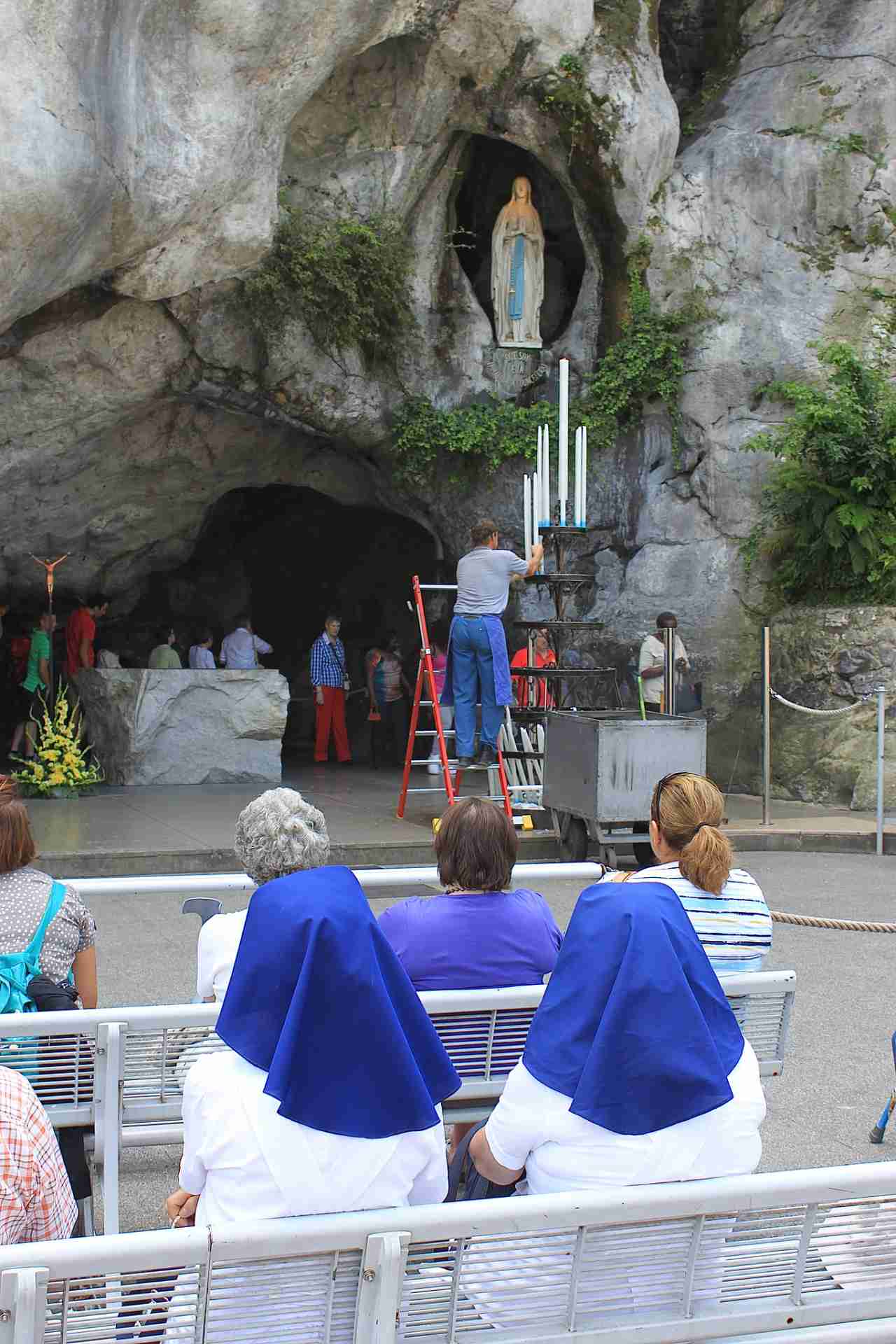 Massabielle Grotto, Lourdes, France