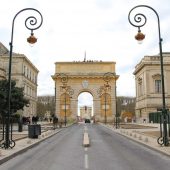 Porte du Peyrou, Montpellier, France