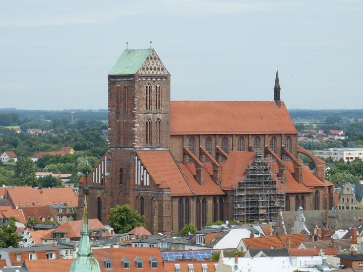 The St. Nicholas' church, Wismar, Cities in Germany