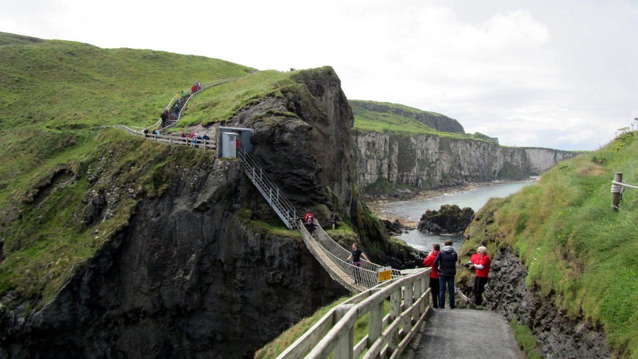 Carrick-a-Rede Rope Bridge, Best places to visit in the UK