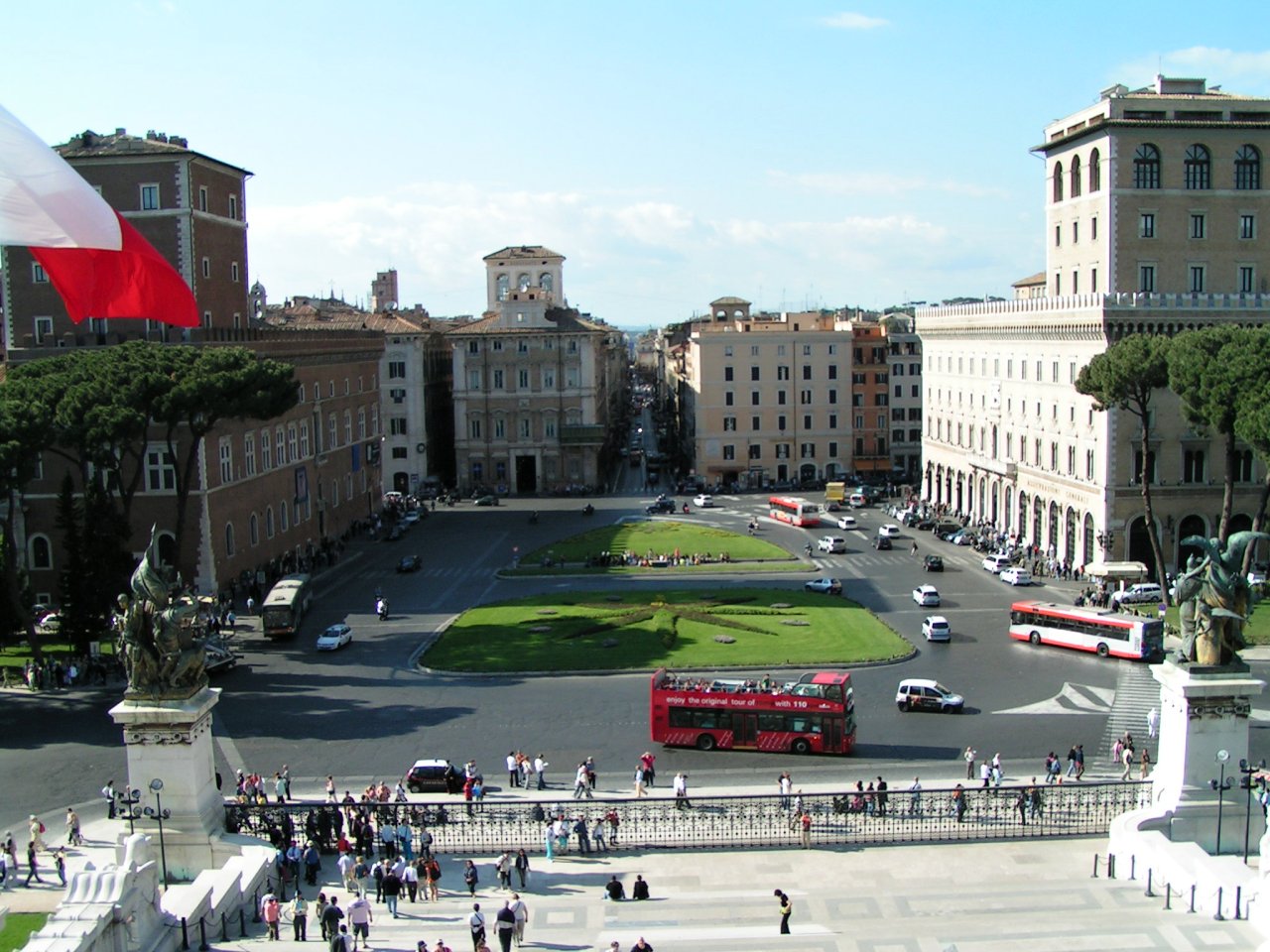 Piazza Venezia, Rome, Italy