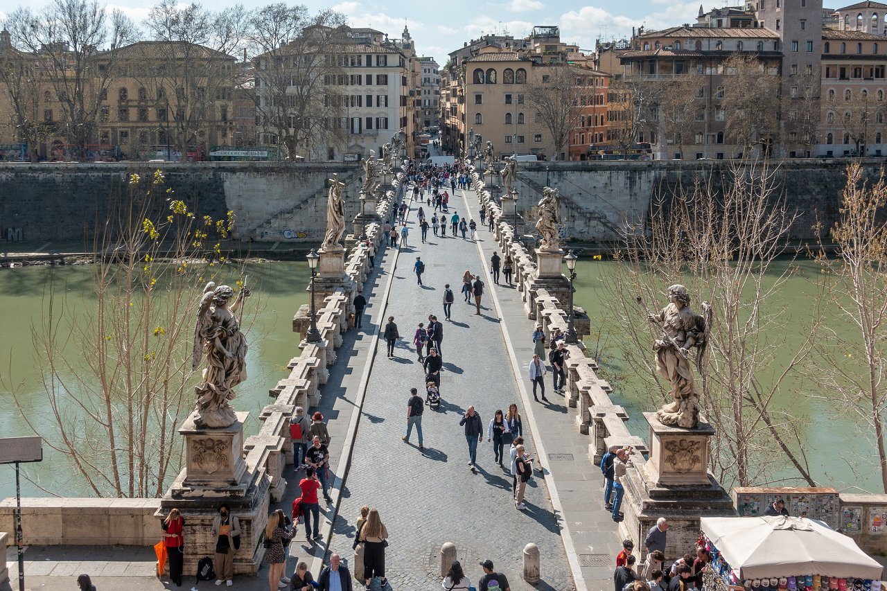 Ponte Sant’Angelo, Rome Attractions, Best Places to visit in Rome 4