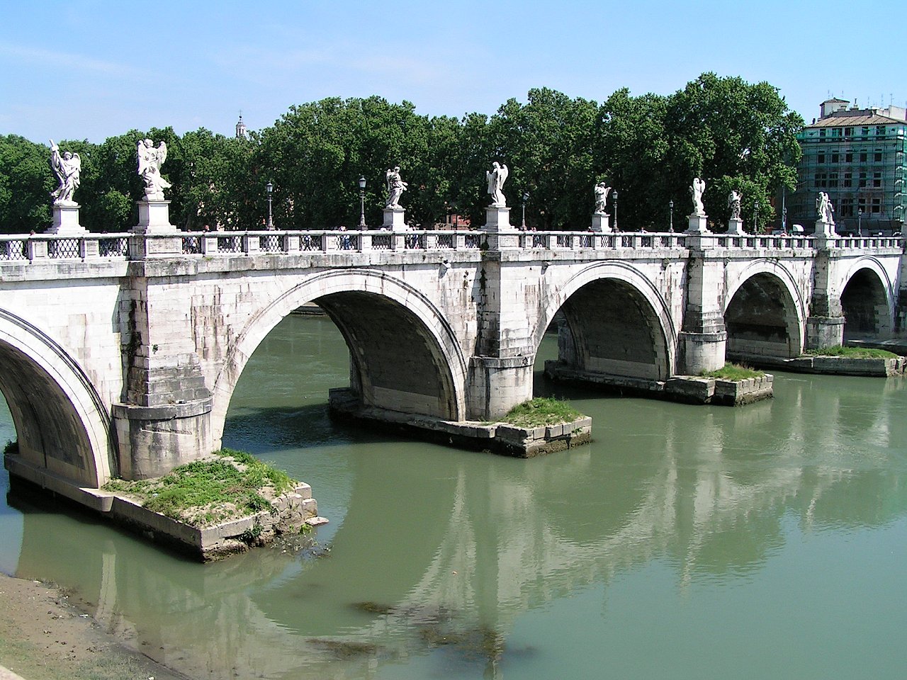 Ponte Sant’Angelo, Rome, Italy