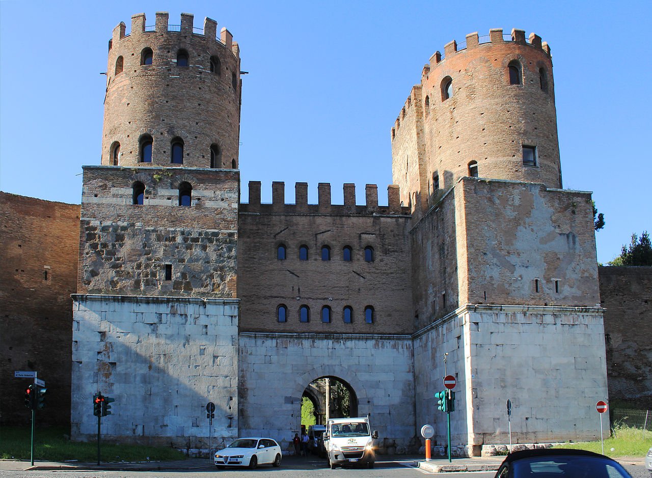 Porta San Sebastiano is the gate of the Appia in the Aurelian Walls, Rome Attractions, Best Places to visit in Rome