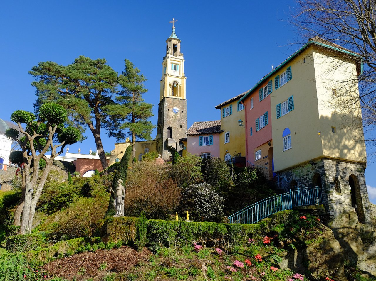 Portmeirion, Snowdonia National Park, Wales, Best places to visit in the UK
