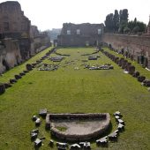 Stadium on the Palatine Hill, Rome Attractions, Italy