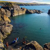 The Blue Lagoon, Abereiddy, Pembrokeshire, Wales, Best places to visit in the UK