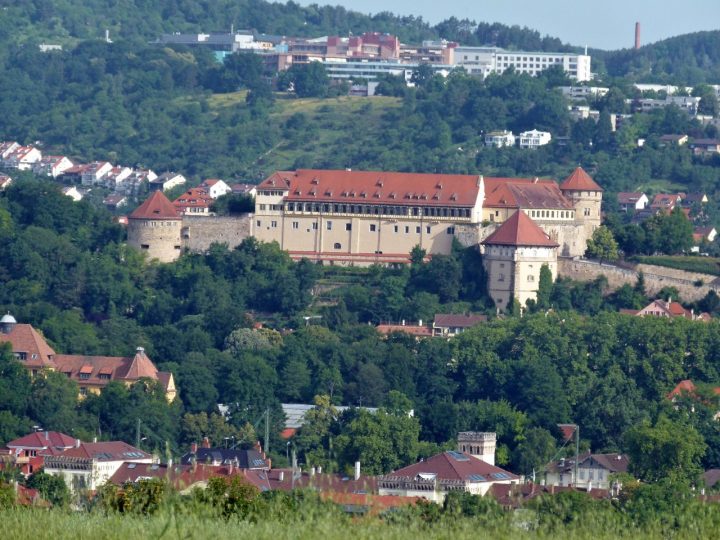 Tubingen castle, Cities in Germany