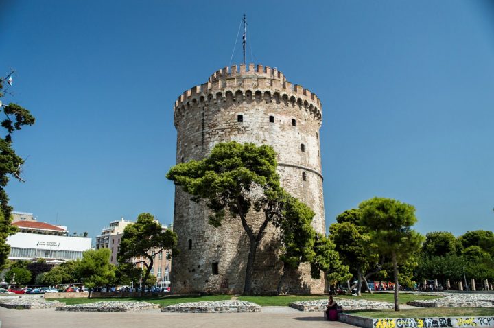 White Tower of Thessaloniki, Greece Travel