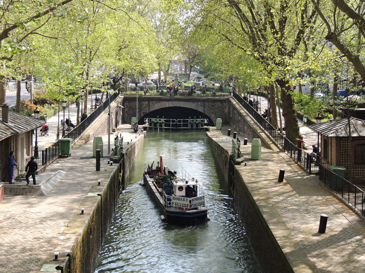 Canal St. Martin, Paris, France 3