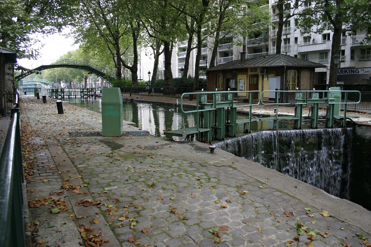 Canal St. Martin, Paris, France 4