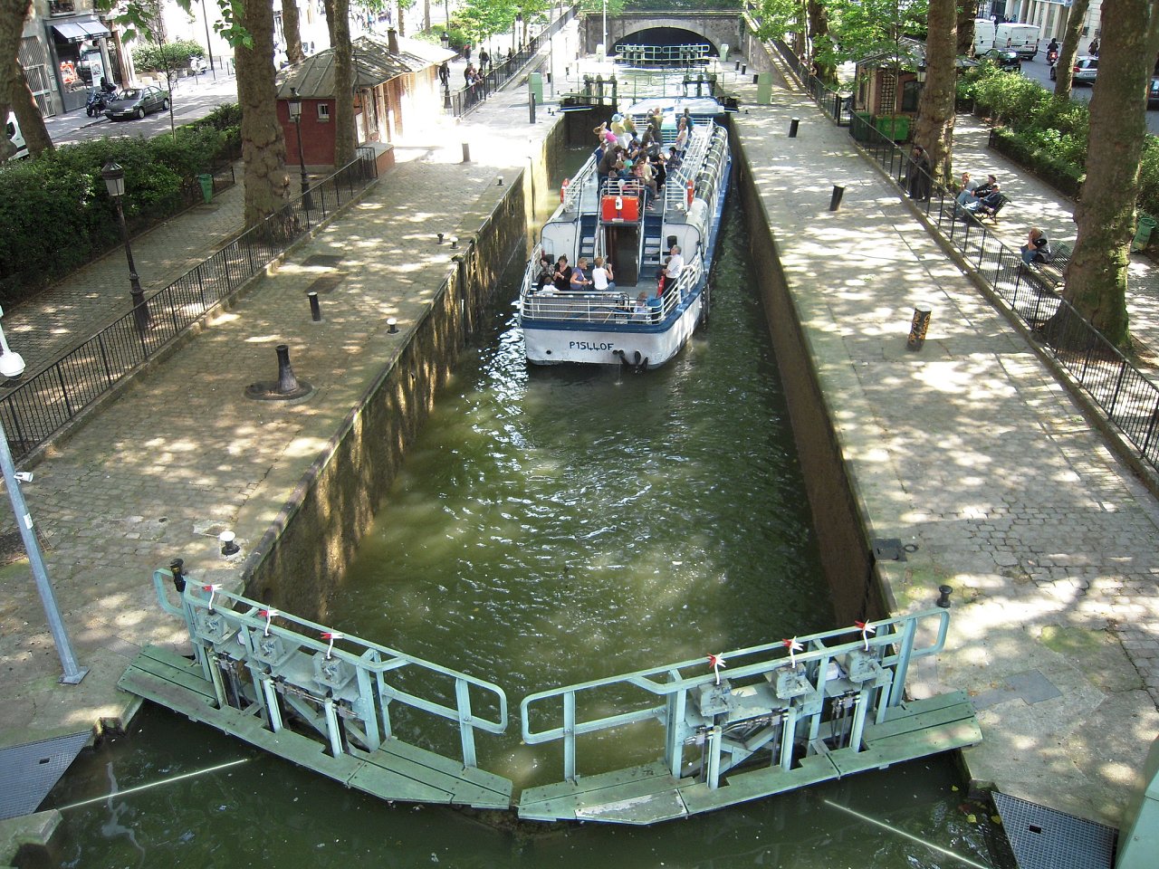 Canal St. Martin, Paris, France
