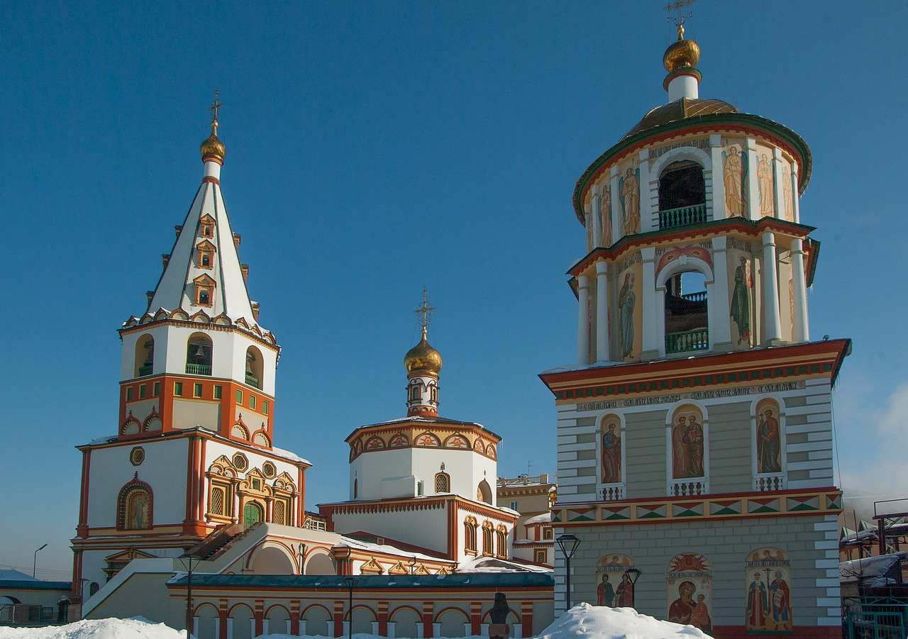 Cathedral of The Epiphany, Irkutsk, Russia