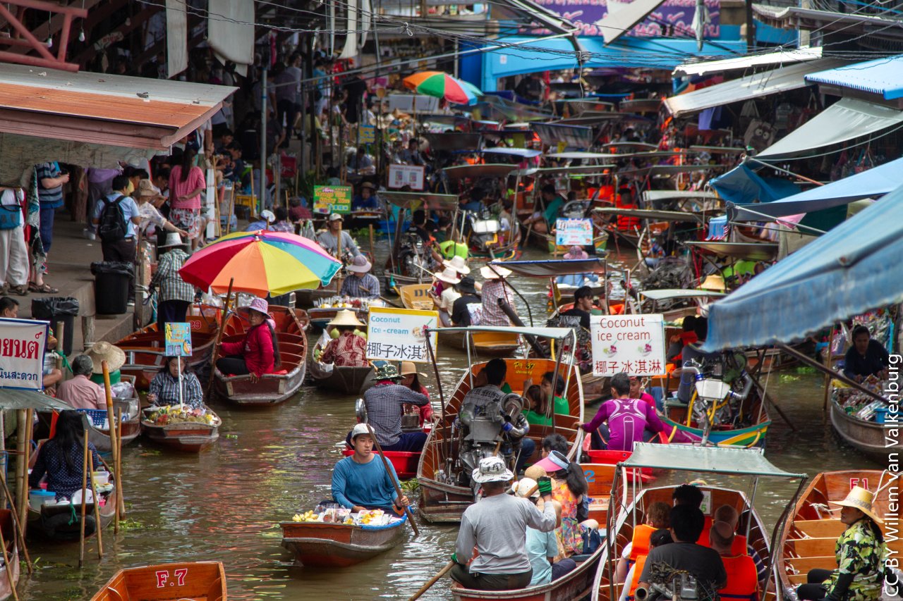 Damnoen Saduak Floating Market, Things to do in Bangkok – Tourist Attractions, Thailand