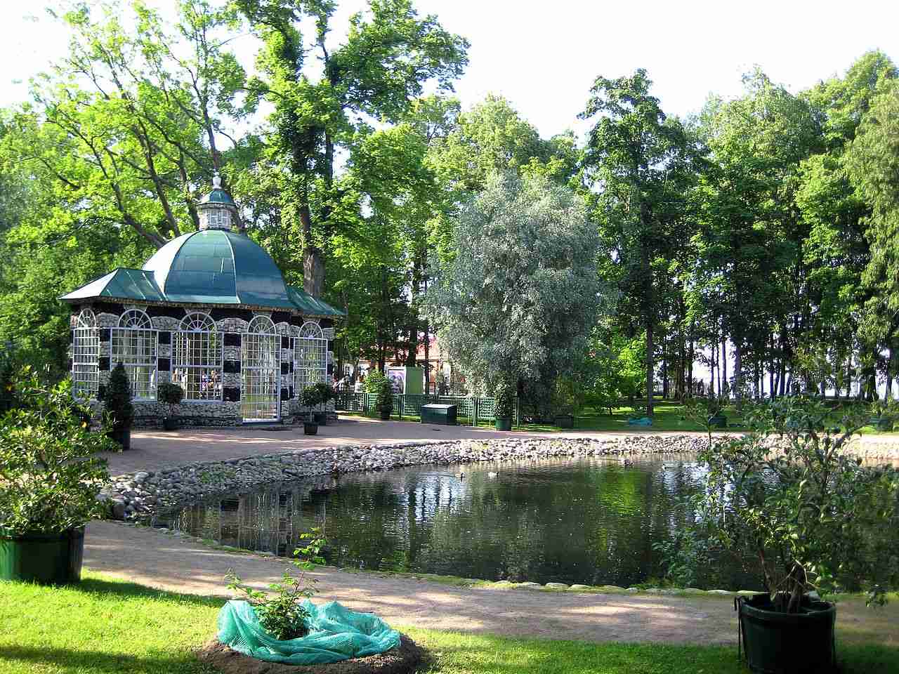 Lower Park of Peterhof, Saint Petersburg, Russia