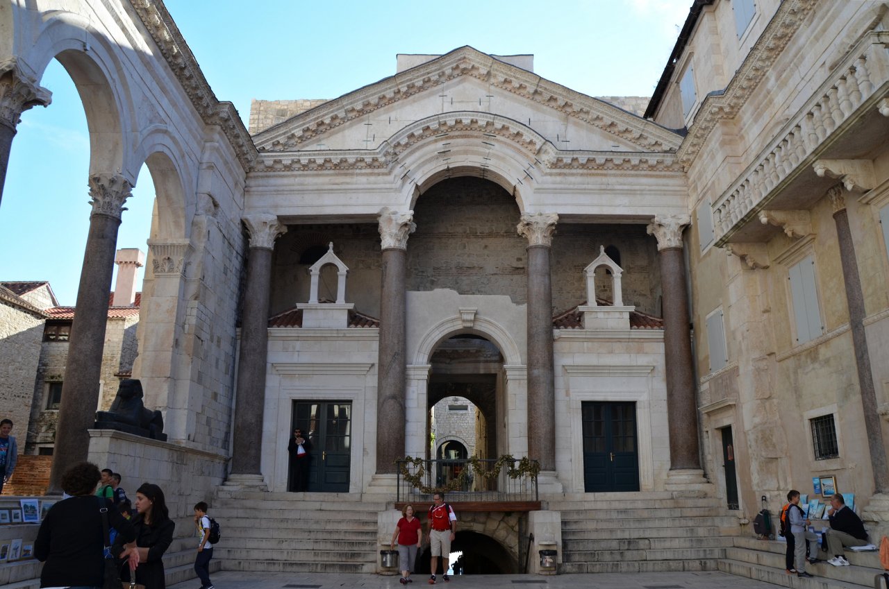 Peristyle of Diocletian’s Palace, Split, Best places to visit in Croatia