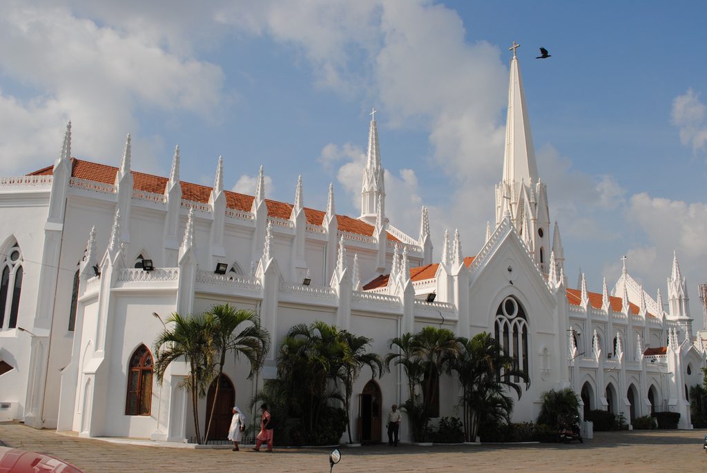 Santhome Cathedral Basilica, Chennai, India