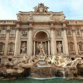 Trevi Fountain, Top tourist attractions in Rome