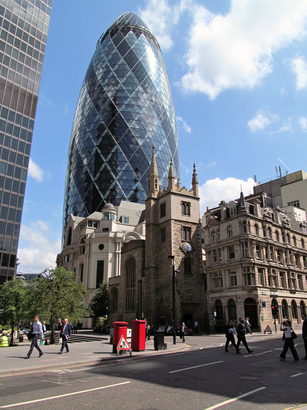 Gherkin, Places to visit in London