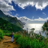 Kalalau Trail, Kauai, Hawaii, Visit in USA