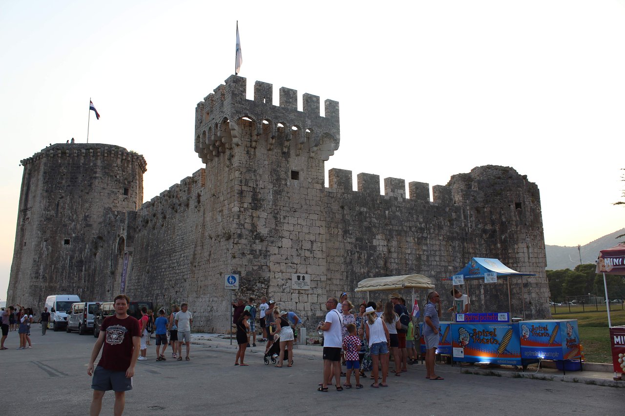 Kamerlengo Castle and St. Mark’s Tower, Trogir, Croatia