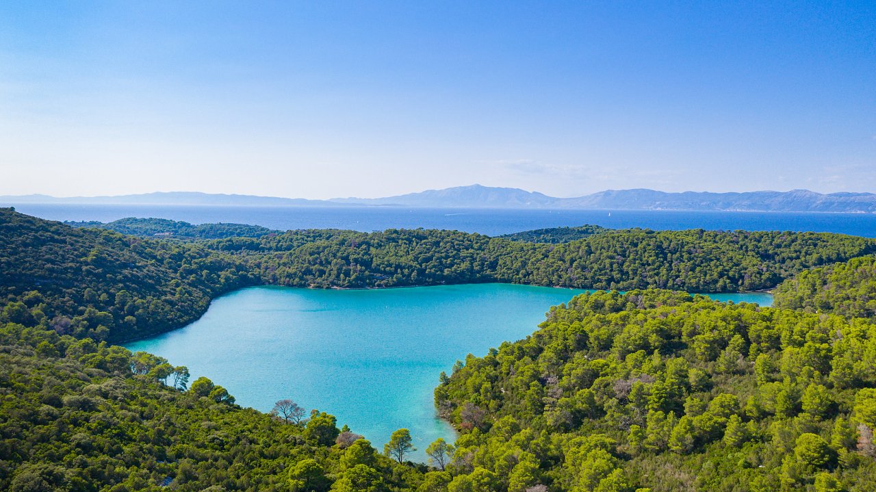 Malo jezero, Mljet, Croatia