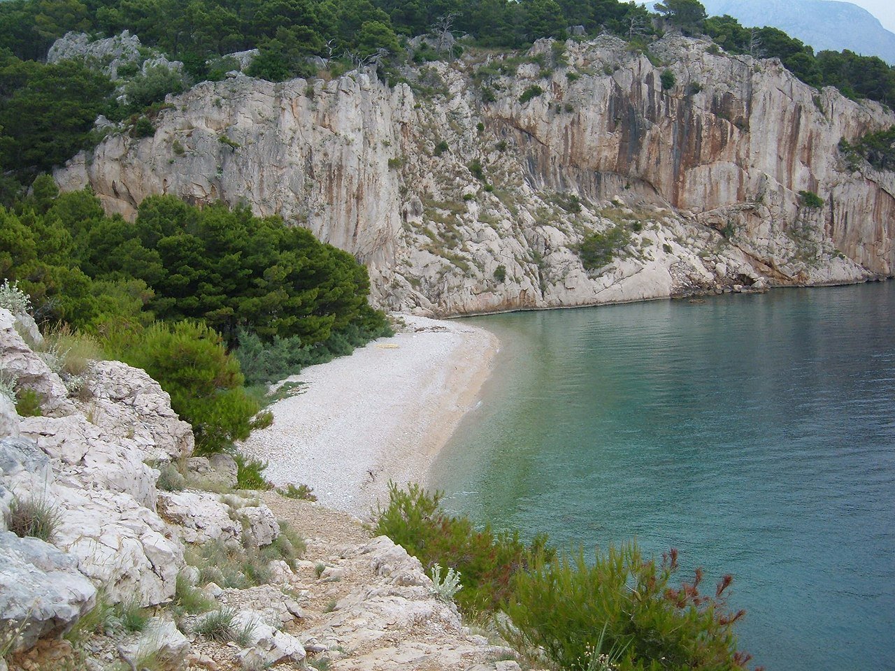 Nugal Beach, Makarska, Croatia