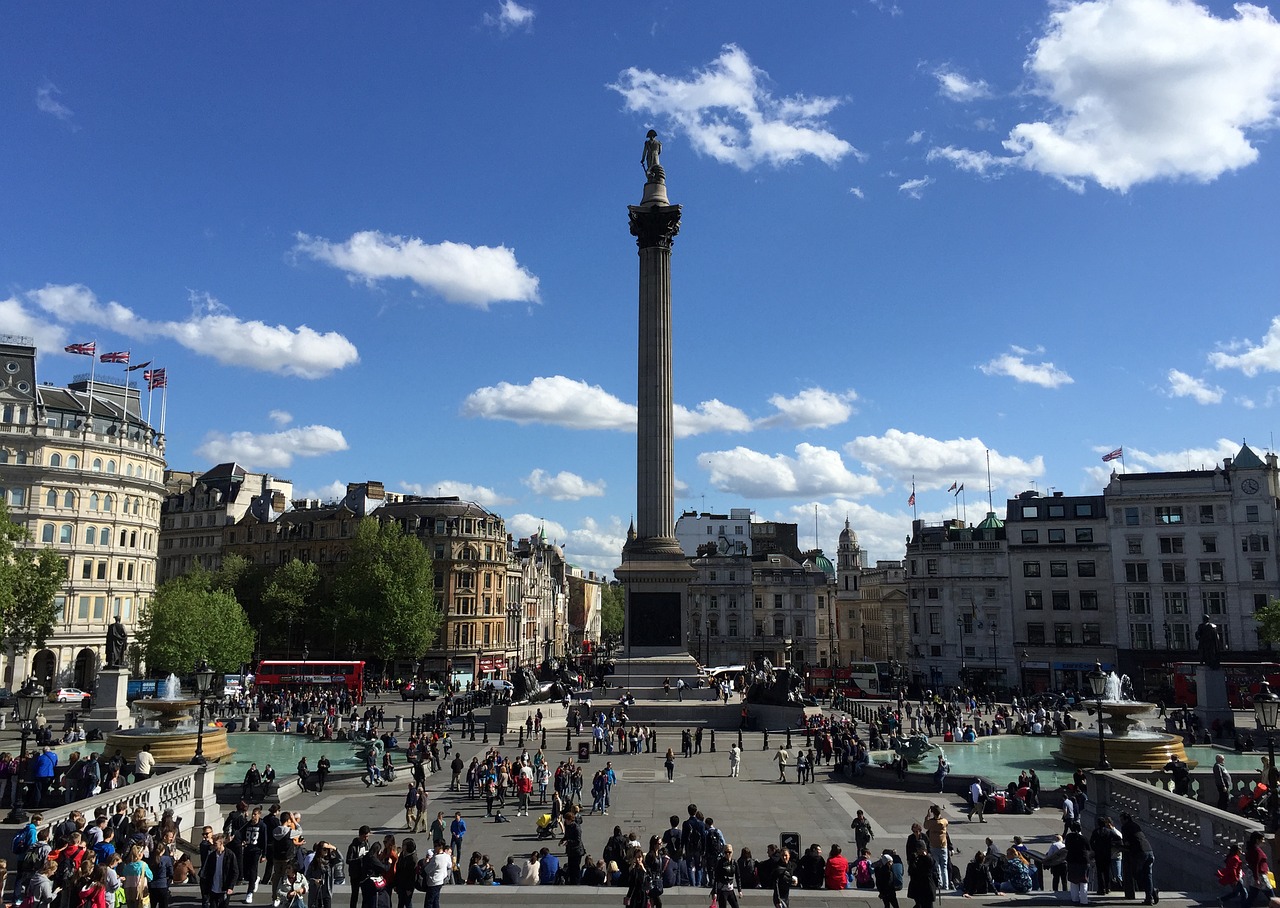 Trafalgar Square, Places to visit in London