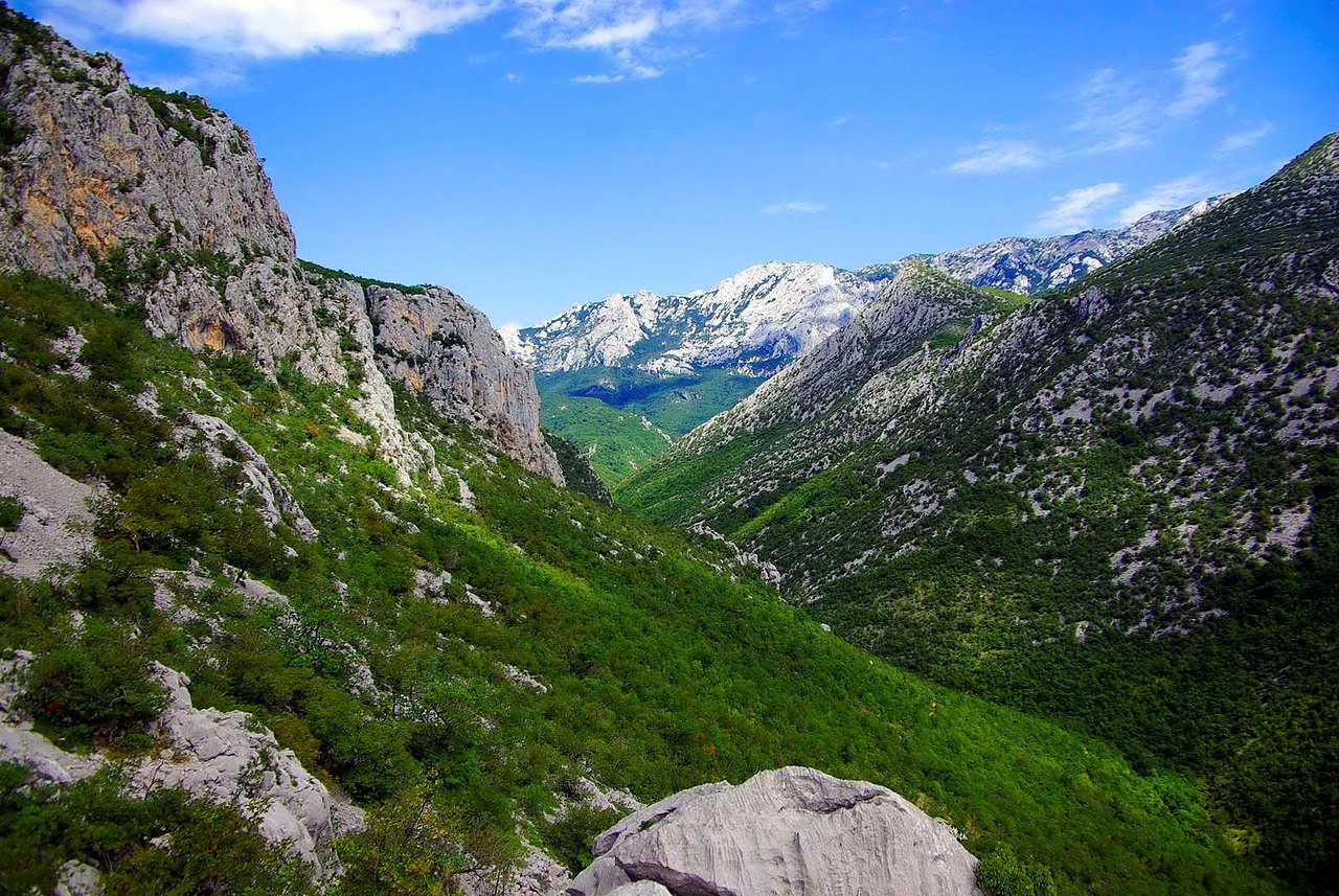 Velika Paklenica canyon, Paklenica National Park, Croatia