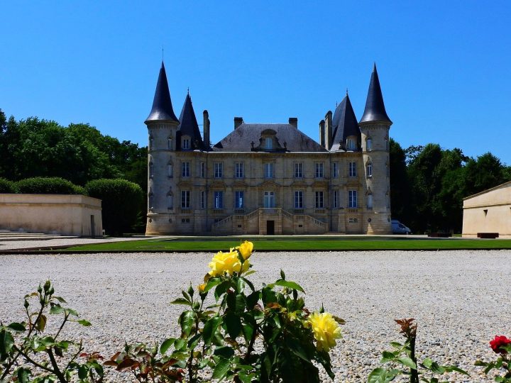 Bordeaux Vineyard, Pichon, Castles in France 